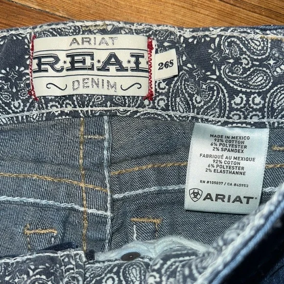 Ariat Dark Blue Boot Cut Women's Jeans - Picture 2 of 5